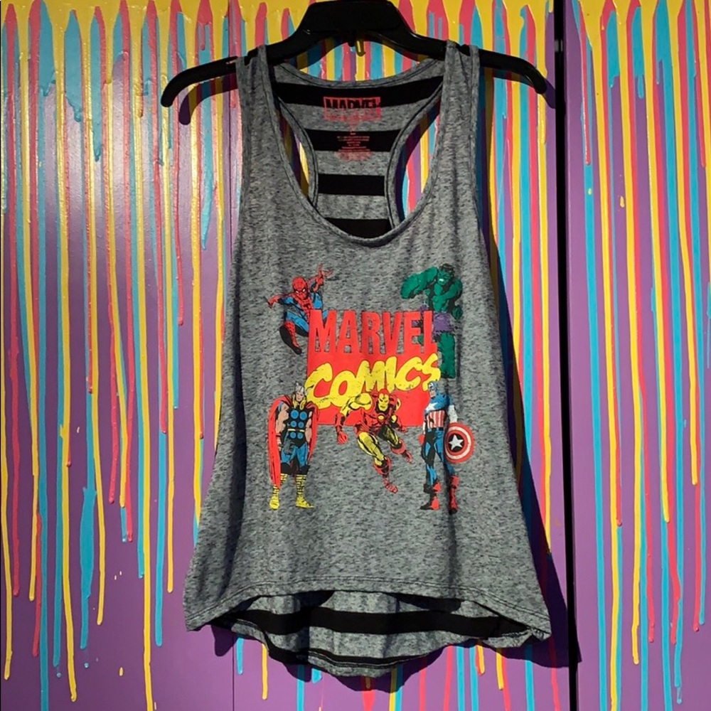 Marvel comics tank top